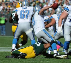 Packers linebackers forced pressure on Matthew Stafford all day in a dominant performance. Photo courtesy of http://www.packers.com/media-center/photo-gallery/Game-Photos-Packers-vs-Lions/1e3d2946-1033-4d2c-a9e6-5825de5ff07e#1f9cdedc-4796-4b48-a521-1ff64e5b5c94
